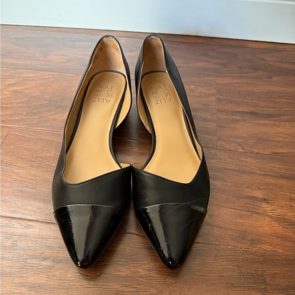 Naturalizer Hayden Black Pointed-Toe Ballet Flats-Size 7M - Picture 2 of 12